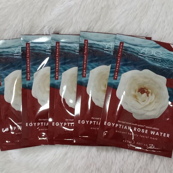 5 Packs - YDC Your Derma Care Egyptian Rose Water Facial Mask (0.88 floz) - NEW - Picture 4 of 4